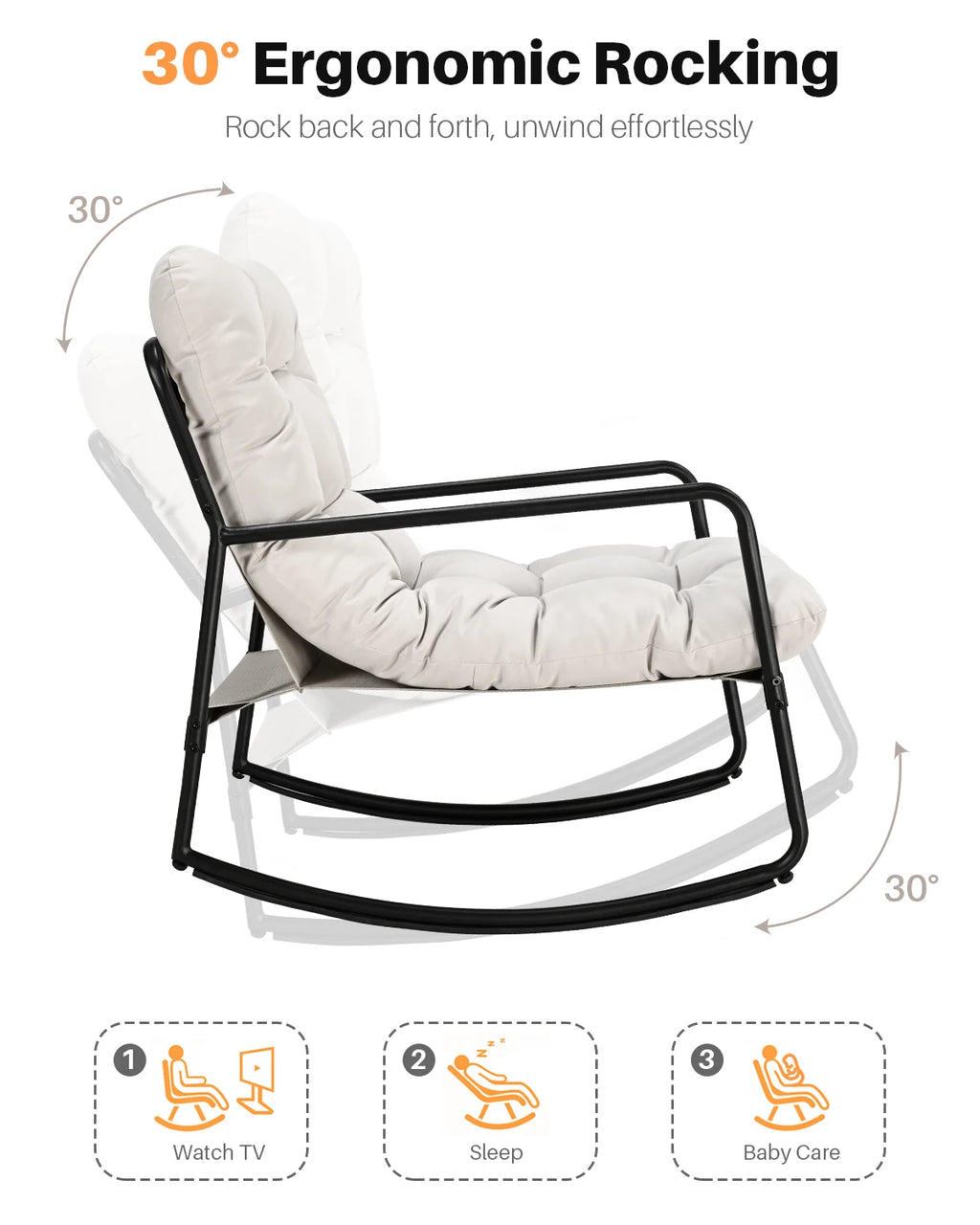 Outdoor Rocking Chair
