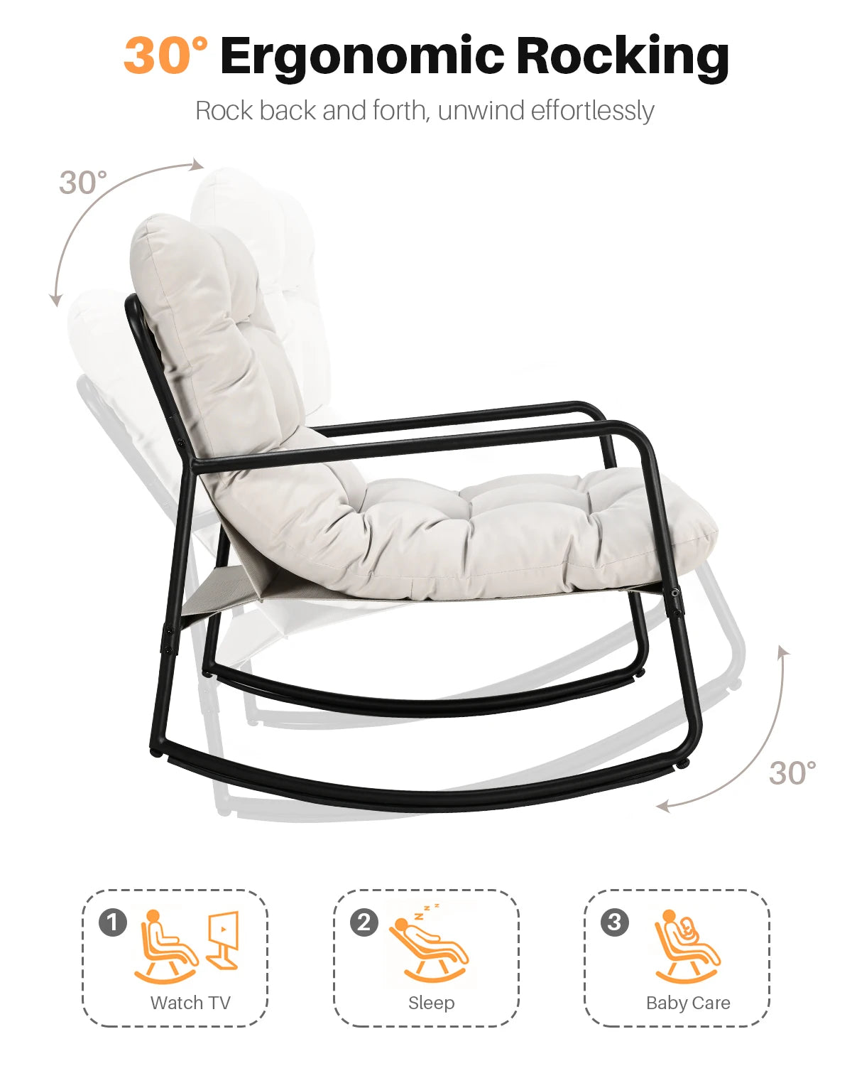 Outdoor Rocking Chair