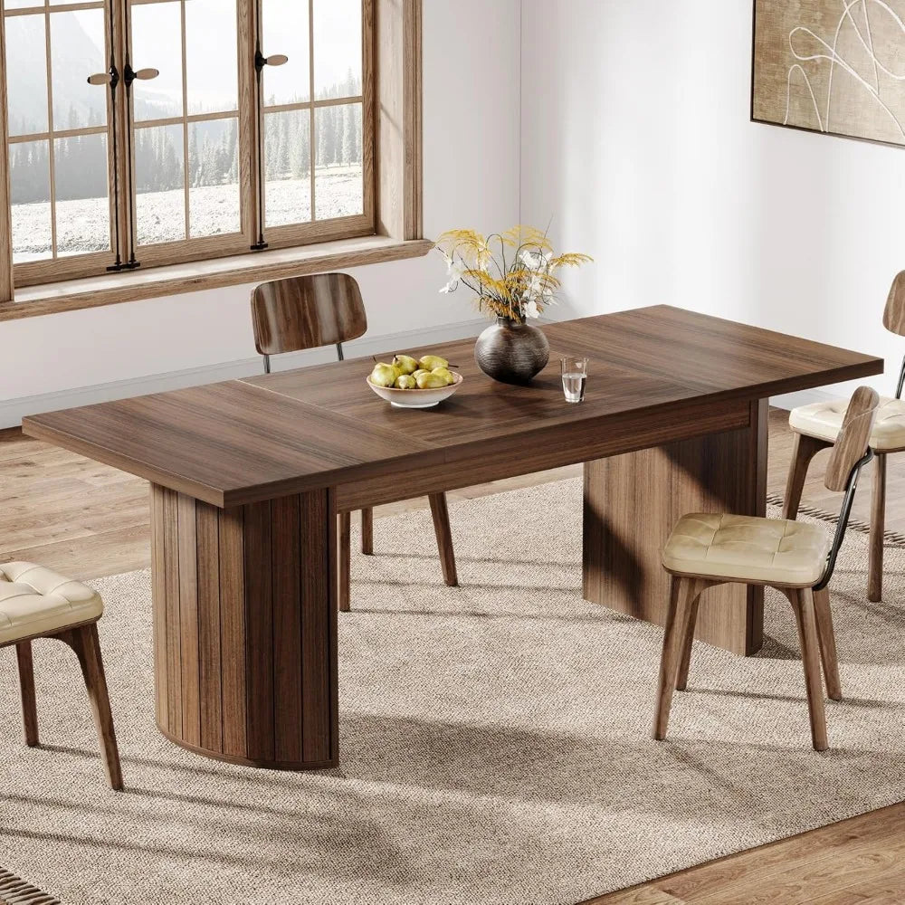 Farmhouse Dining Table for 6–8