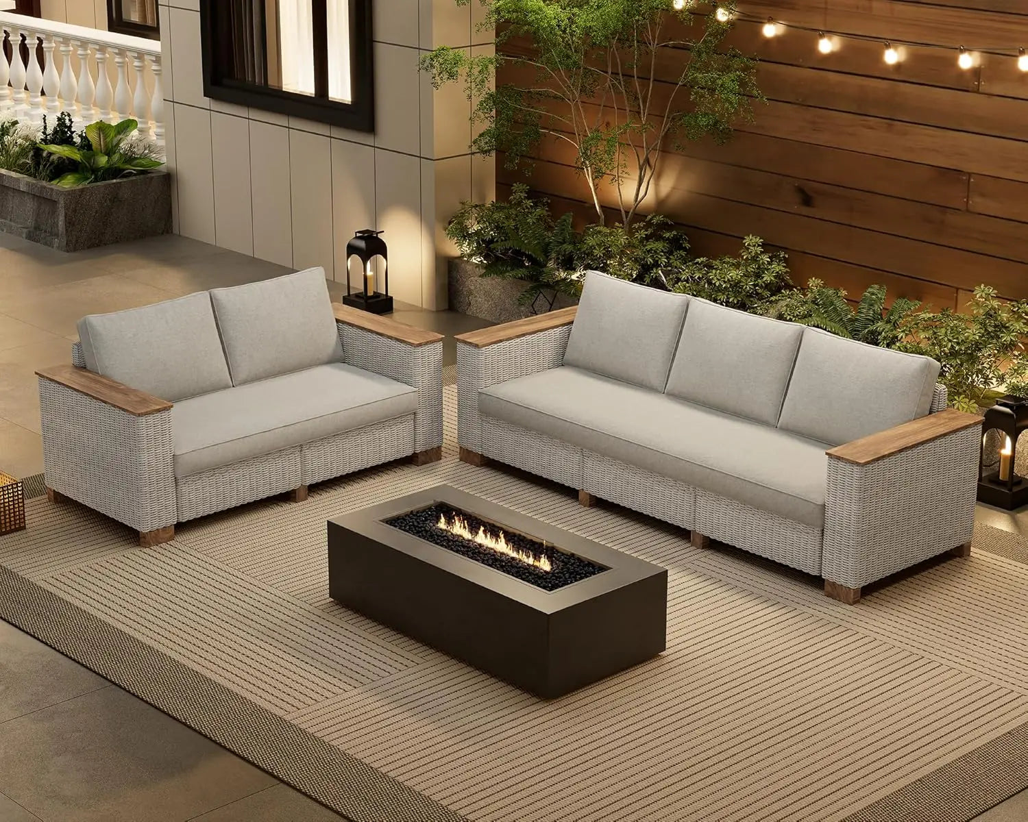 Modular Wicker Patio Collection