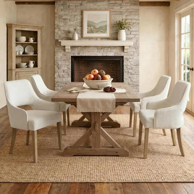 Upholstered Dining Chairs Set of 2