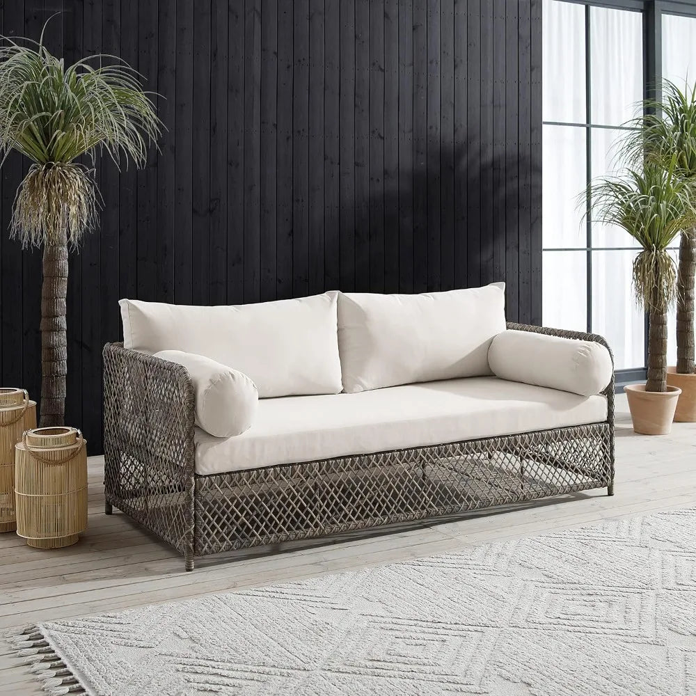 Granite Bay Outdoor Wicker Sofa
