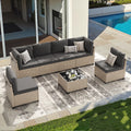 All-Weather Rattan Sectional Set
