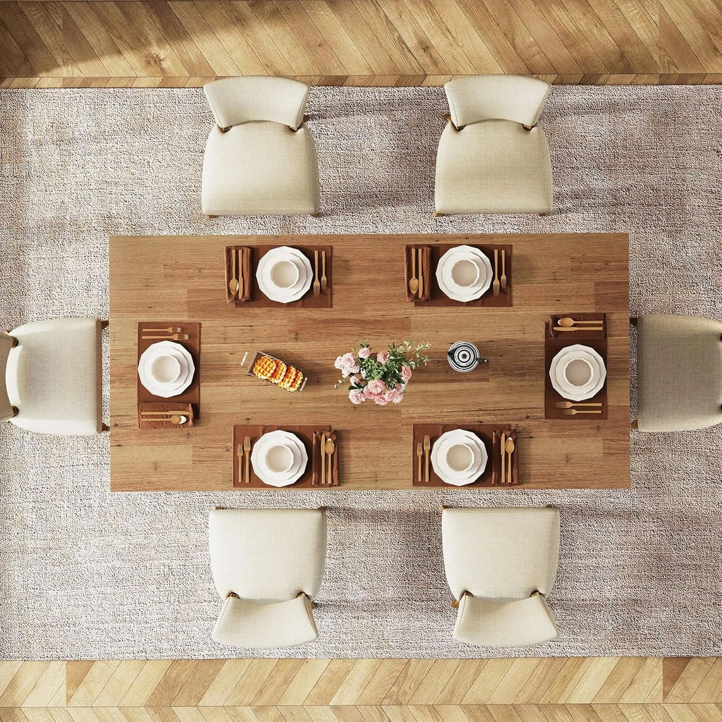 Farmhouse Dining Table for 4–6