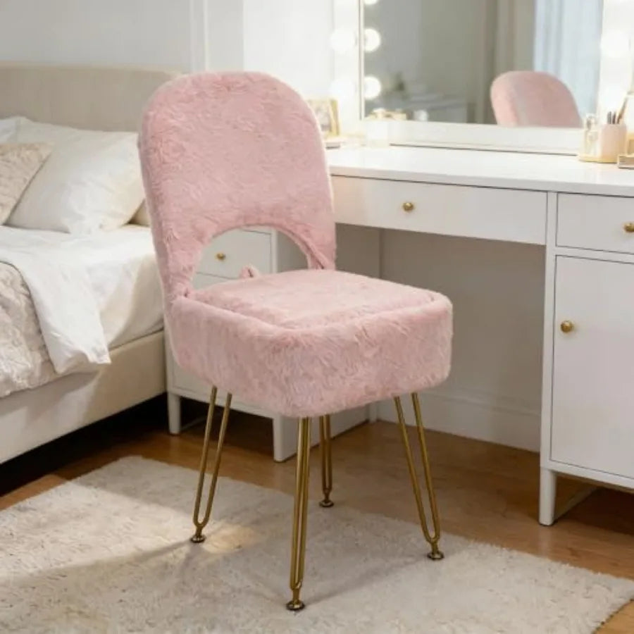 Vanity Chair with Storage