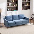 Light Blue Chenille Sofa