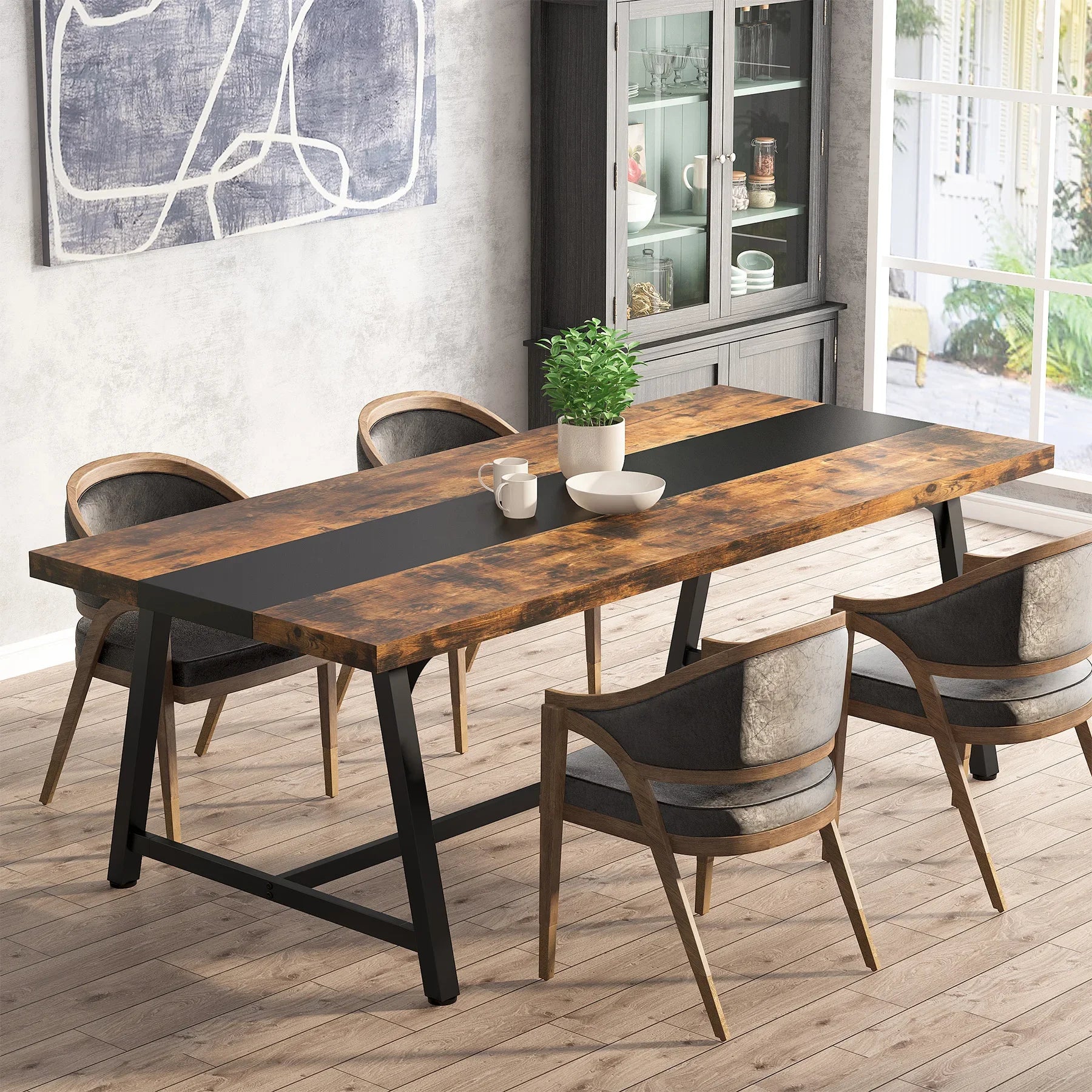 Rectangular Dining Table for 8