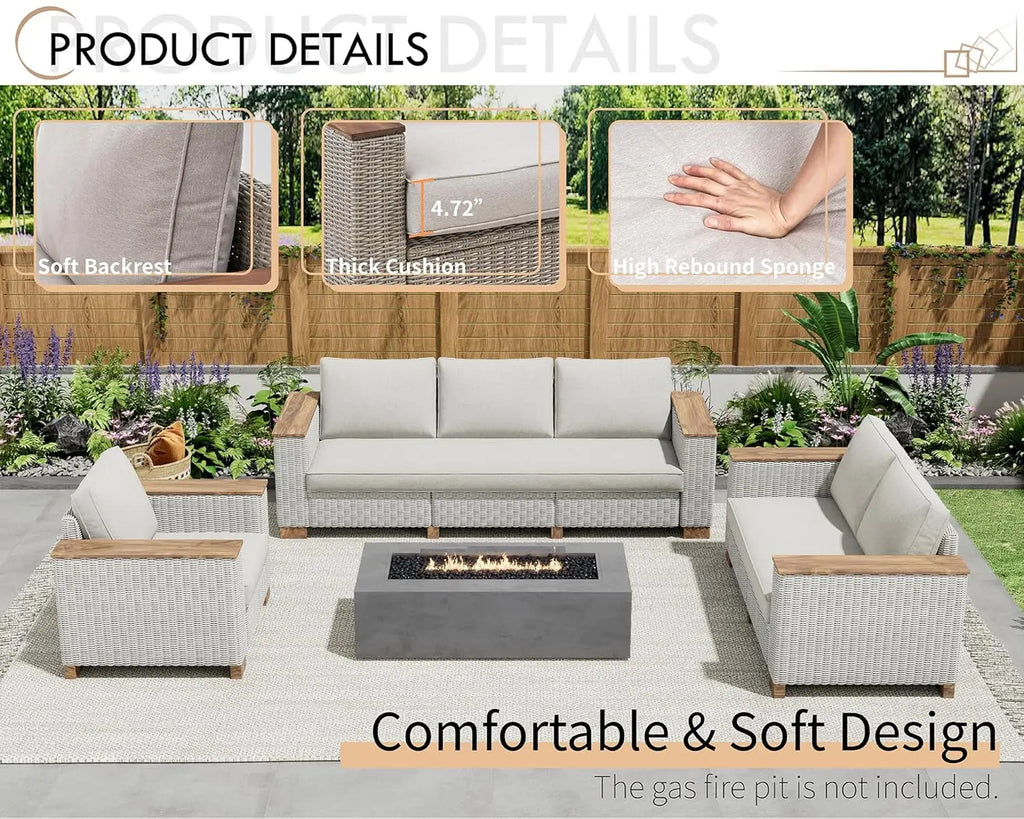 Modular Wicker Patio Collection