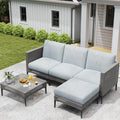 Weatherproof Rattan Sofa Set
