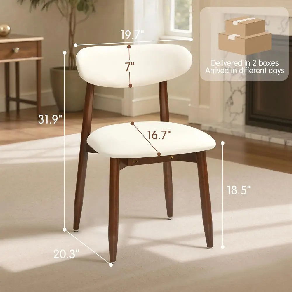 Mid-Century Dining Chairs Set of 6