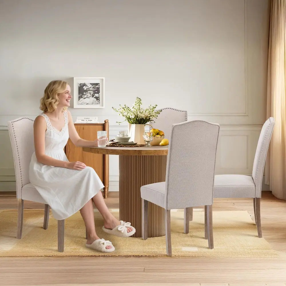 Parsons Dining Chairs Set of 4