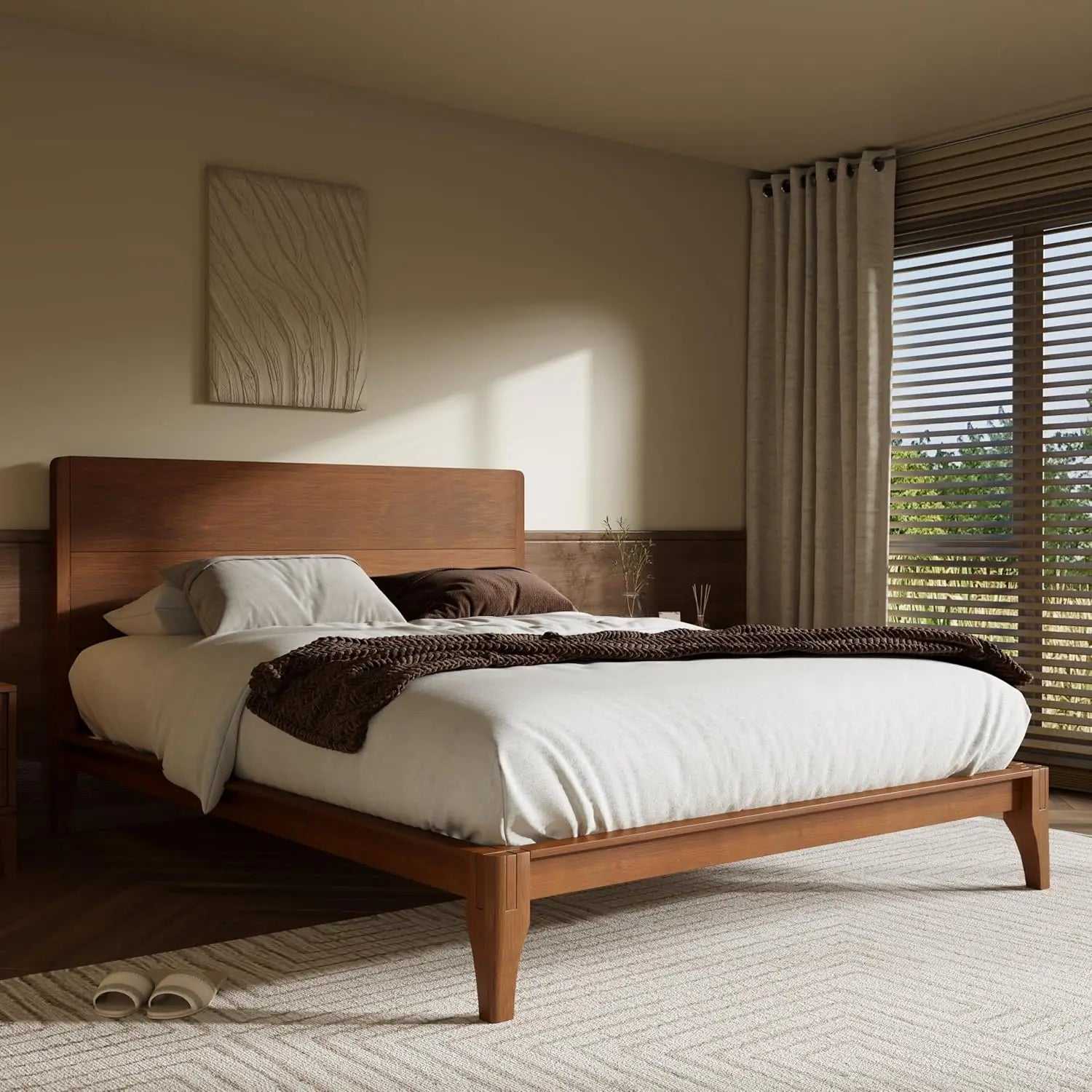 Bamboo King Platform Bed