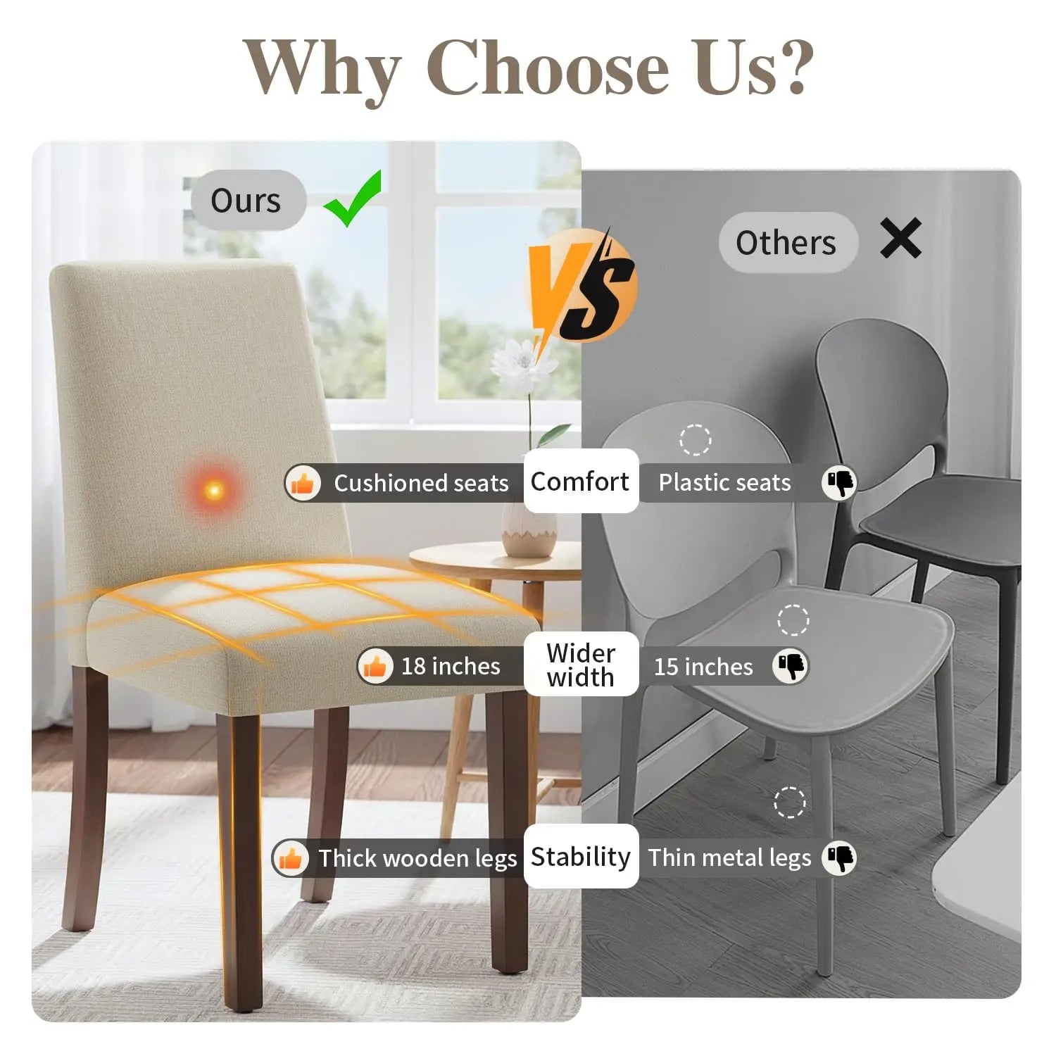 Dining Chairs Set of 6
