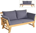 Convertible Acacia Daybed Sofa