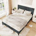 Tufted Upholstered Bed Frame