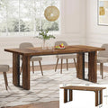 Farmhouse Dining Table for 4–6