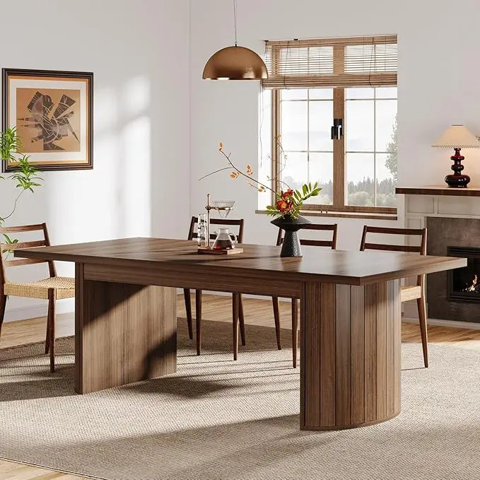 Farmhouse Dining Table for 6–8