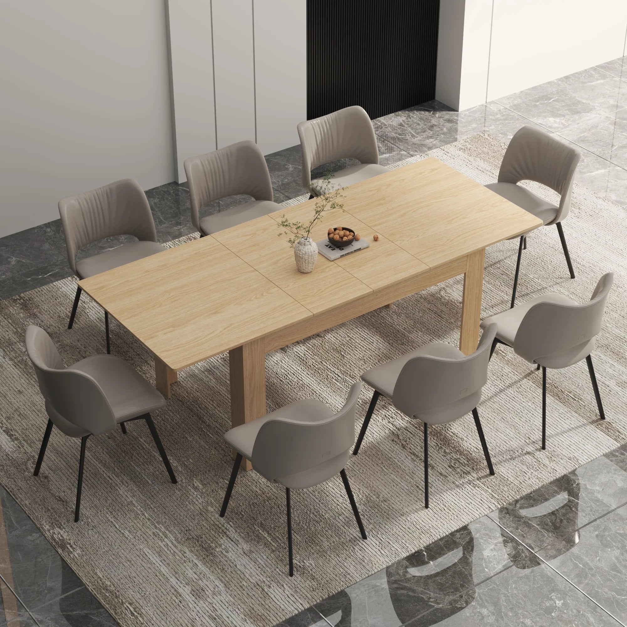 Extendable Dining Table for 6–10
