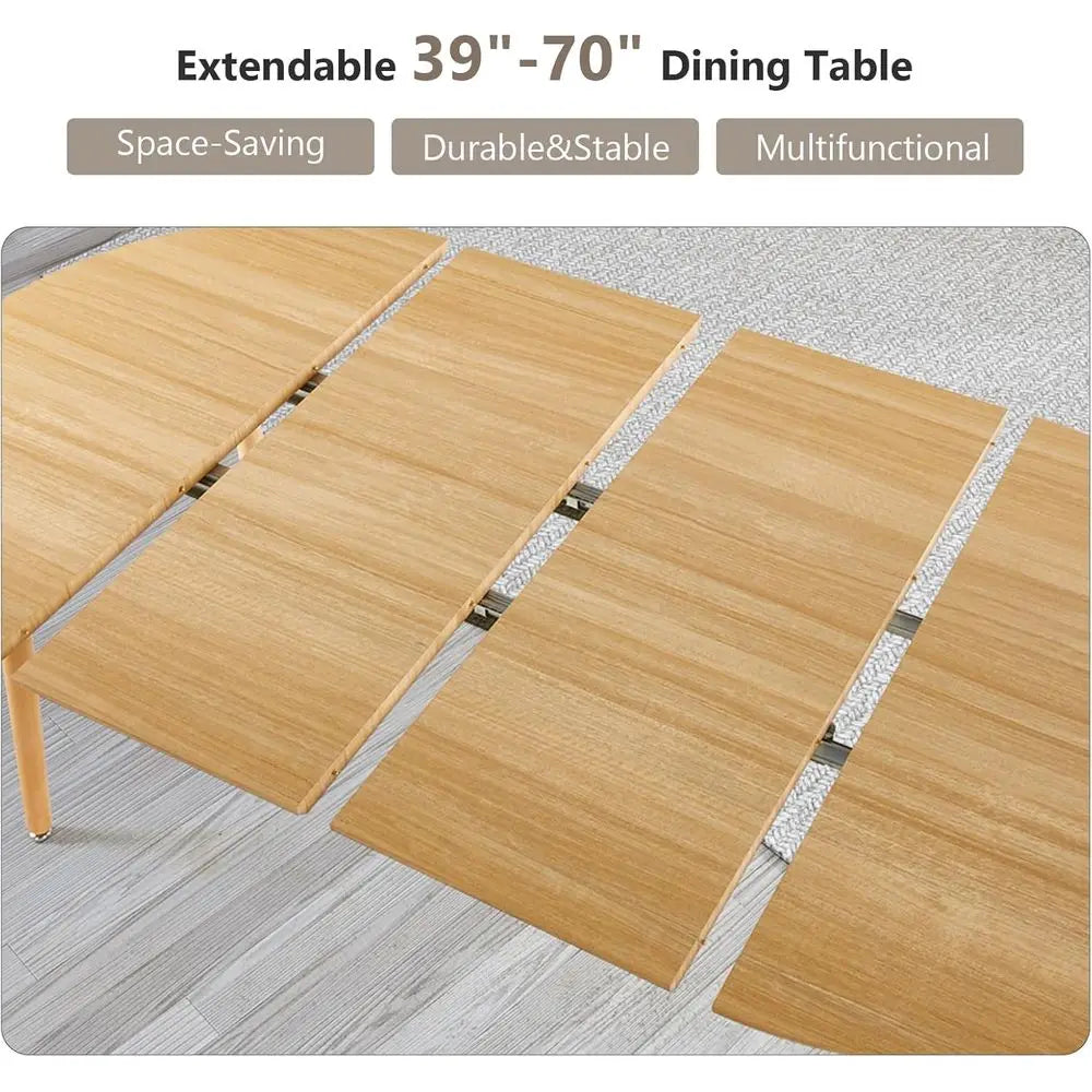 Expandable Oval Dining Table