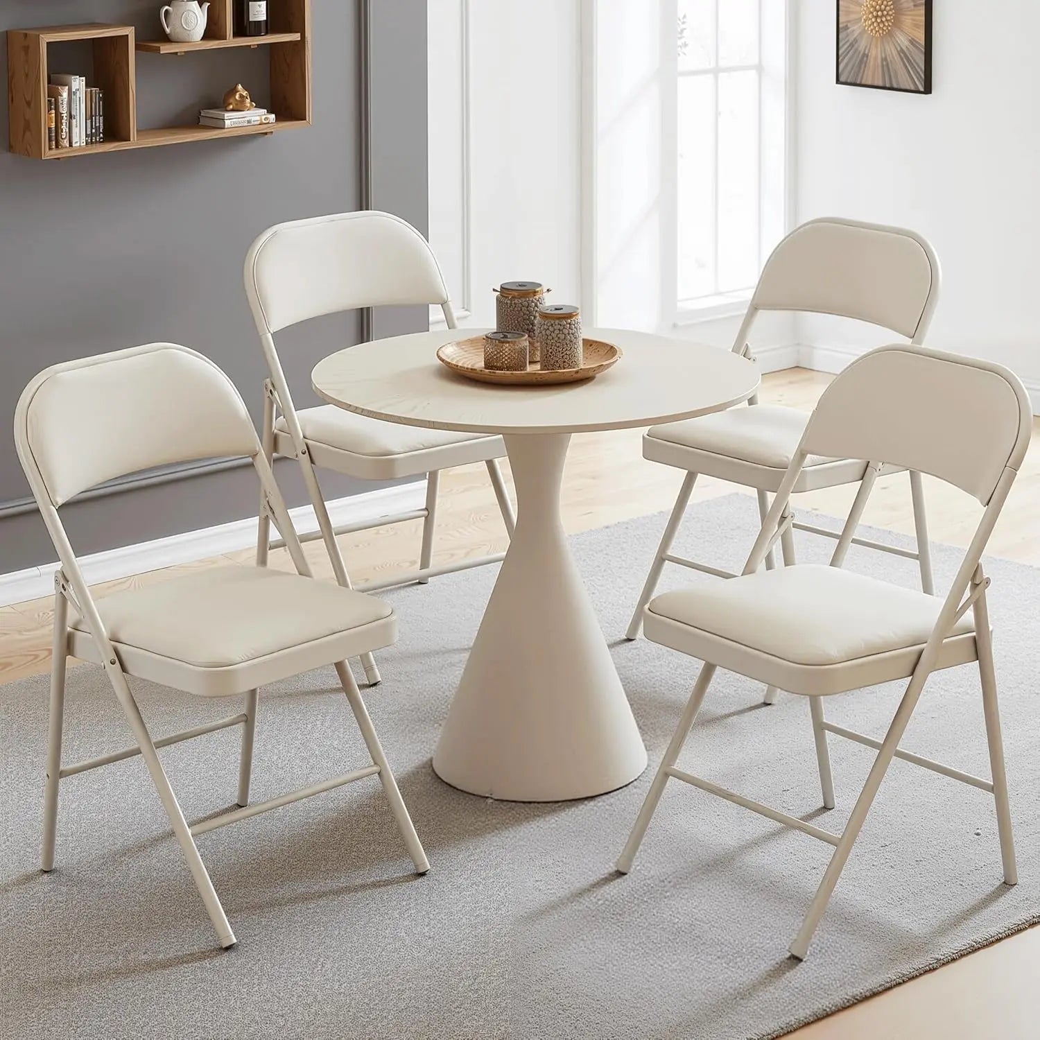 Folding Chairs Set of 4