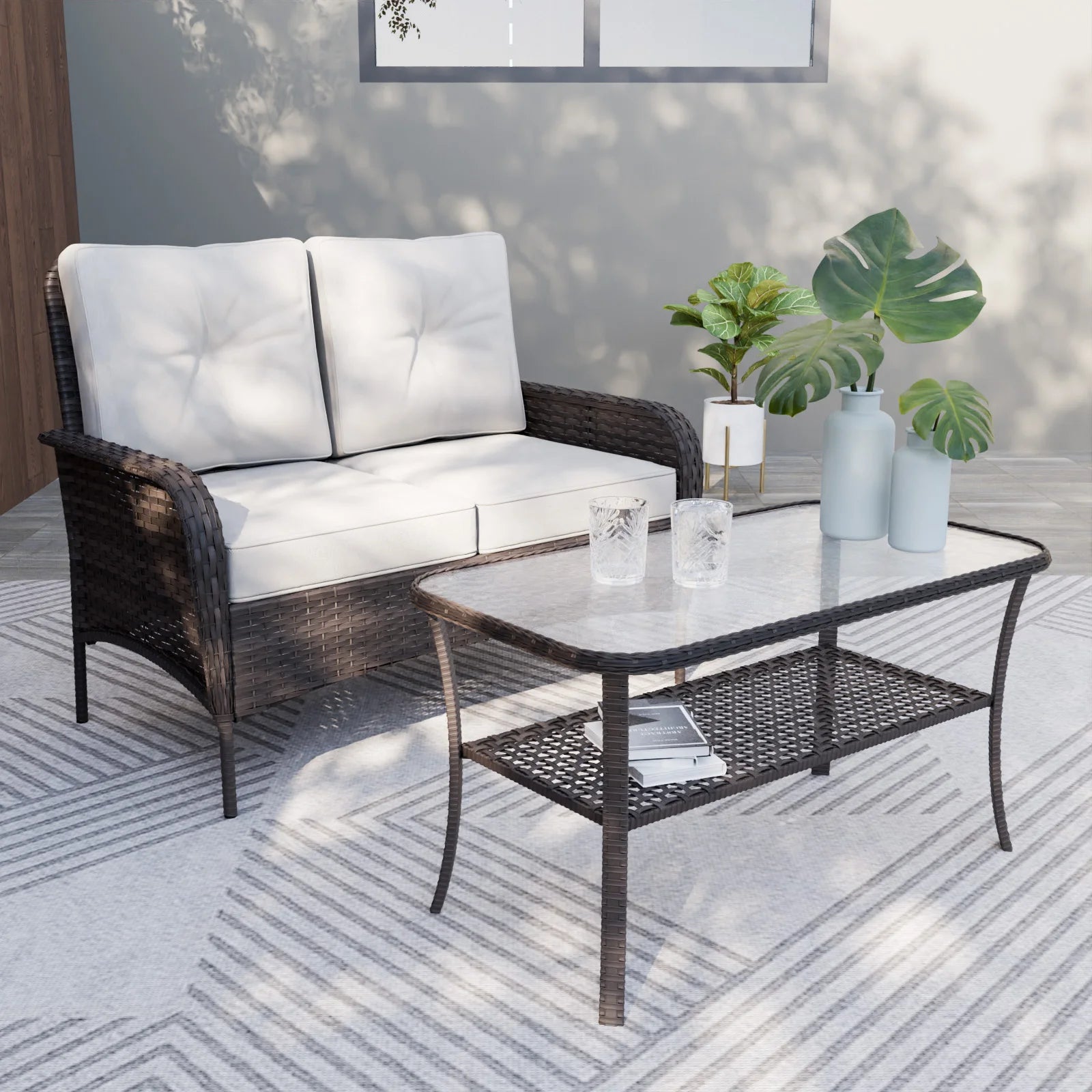 Vintage Patio Bistro Set