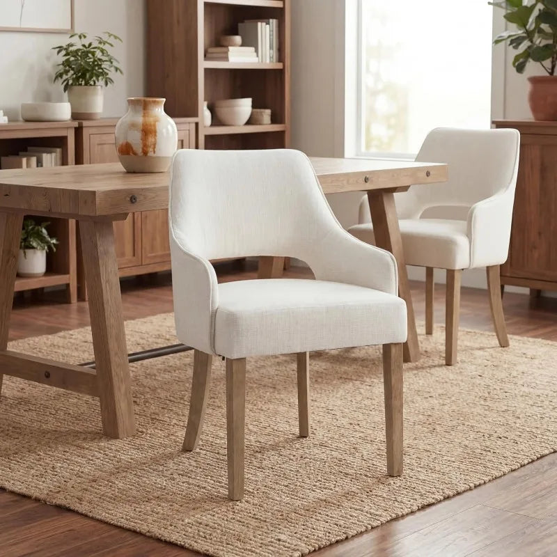 Upholstered Dining Chairs Set of 2