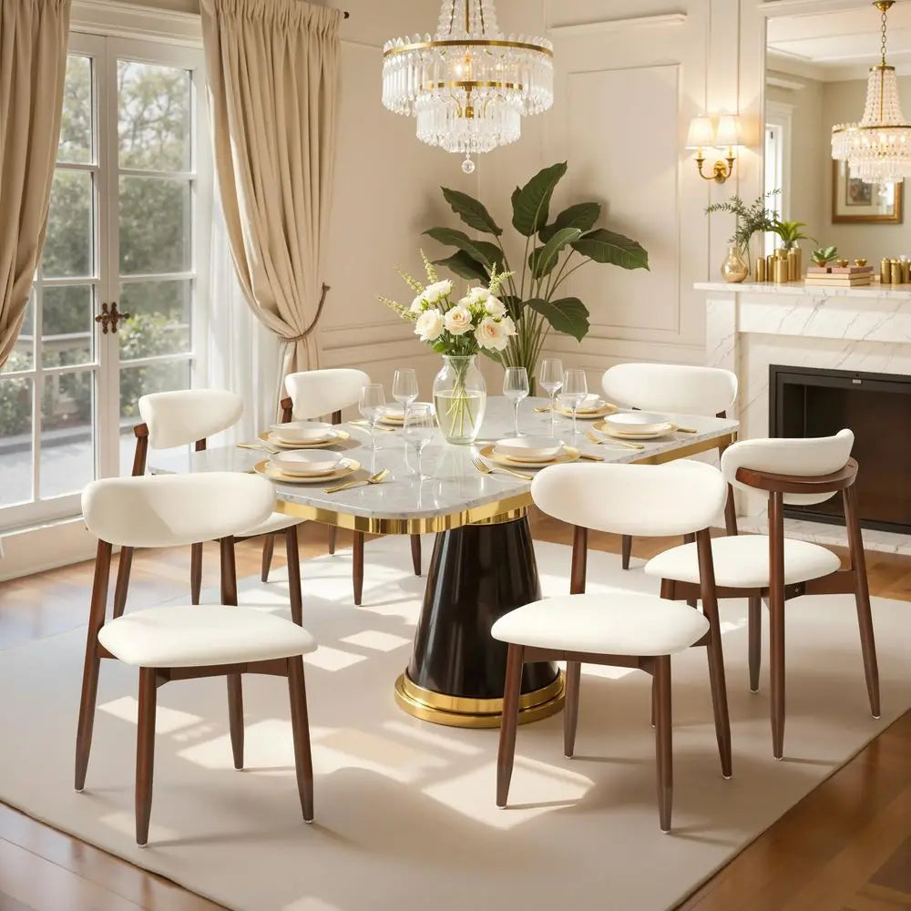 Mid-Century Dining Chairs Set of 6