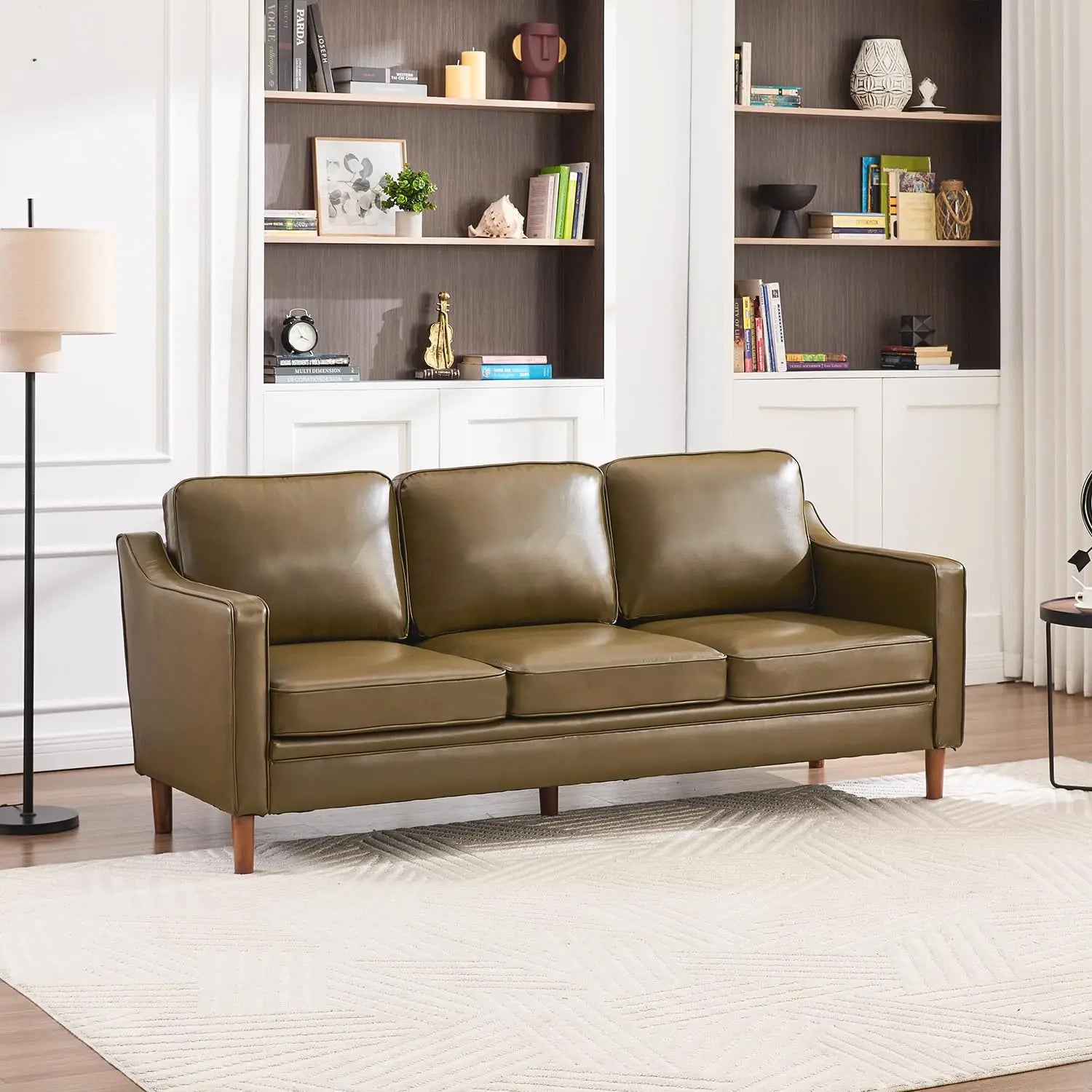 Light Blue Chenille Sofa