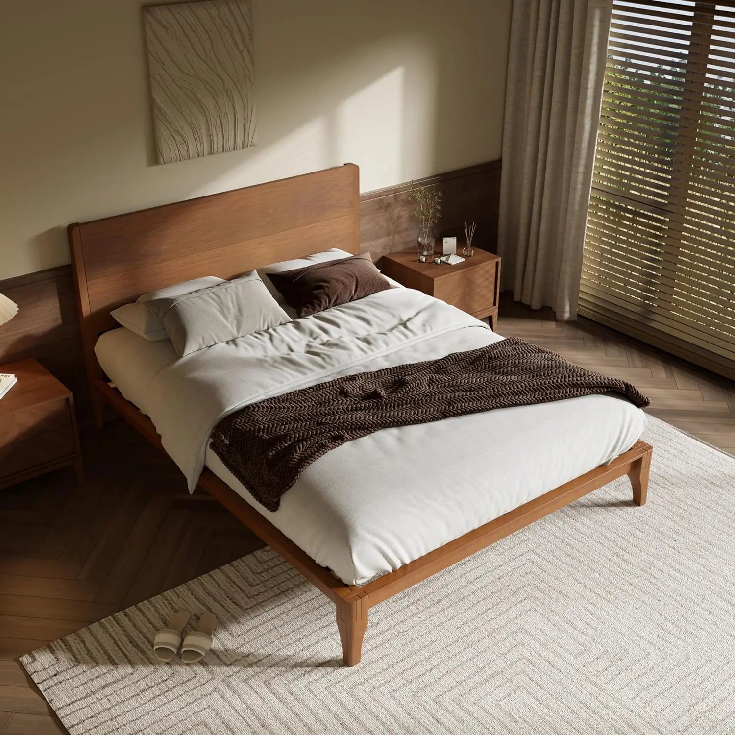 Bamboo King Platform Bed