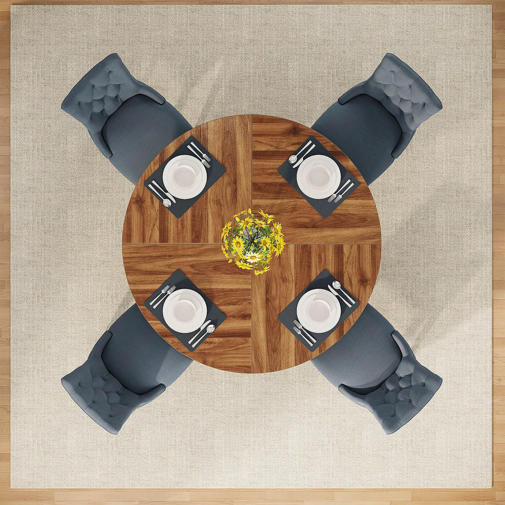 Farmhouse Round Dining Table