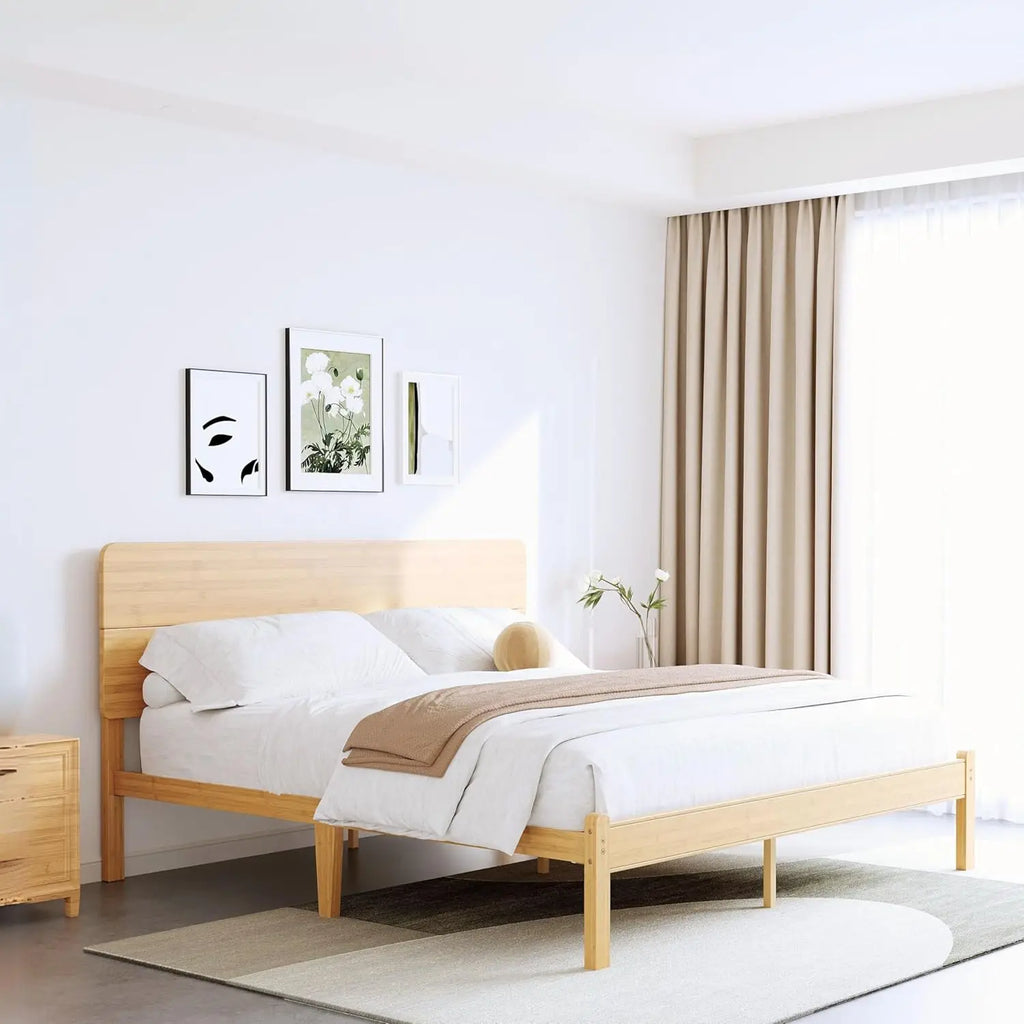 Bamboo King Bed Frame