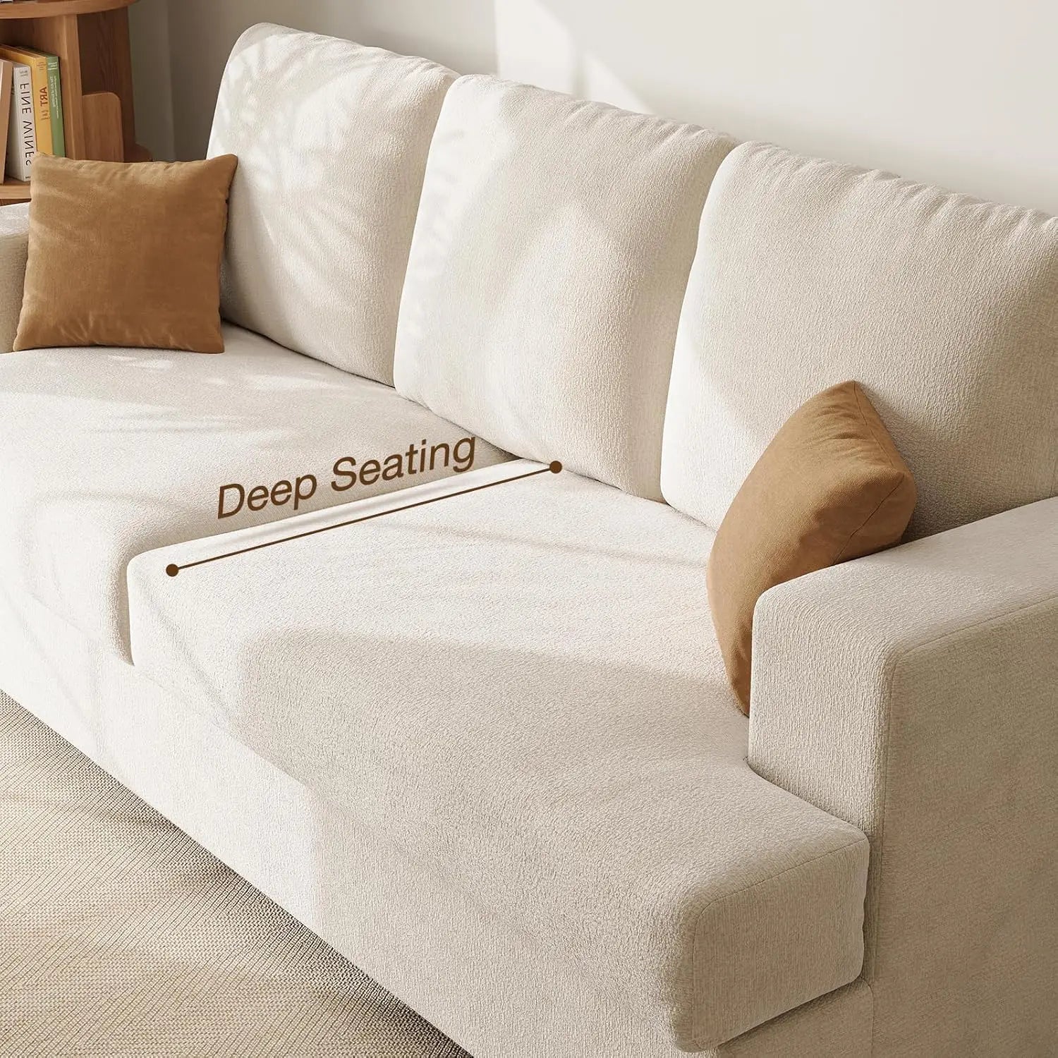 Deep Seat Living Room Sofa