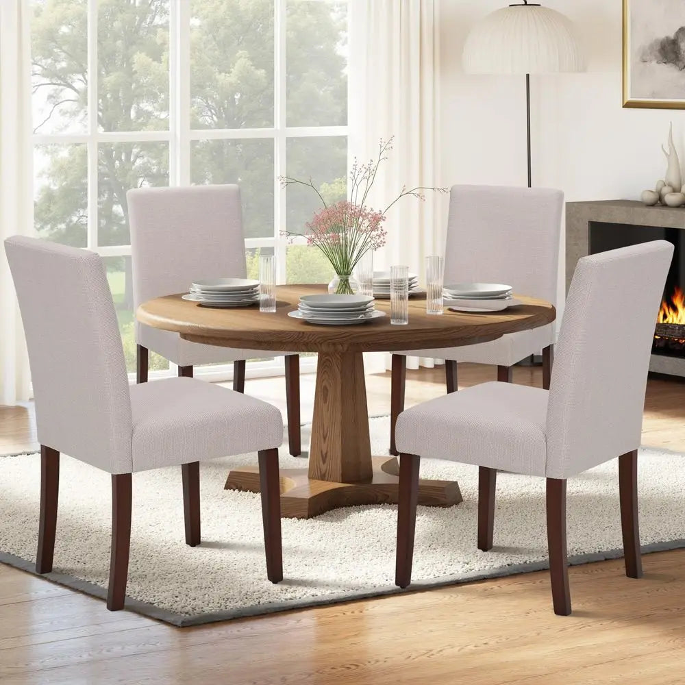 Rustic Farmhouse Dining Chairs Set of 6