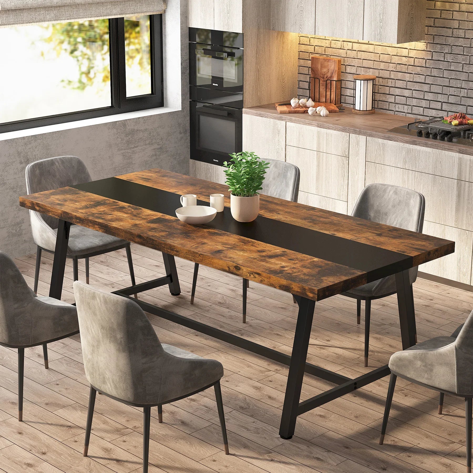 Rectangular Dining Table for 8