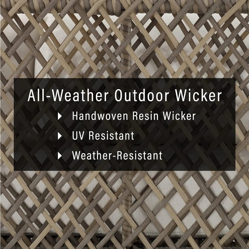 Granite Bay Outdoor Wicker Sofa