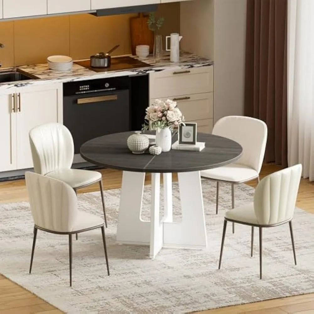 Round Dining Table for 4