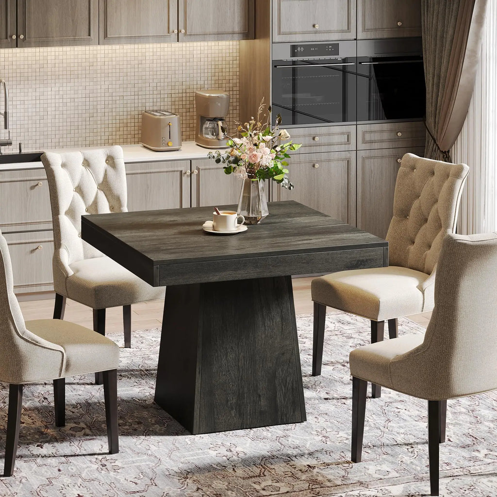 Square Farmhouse Dining Table