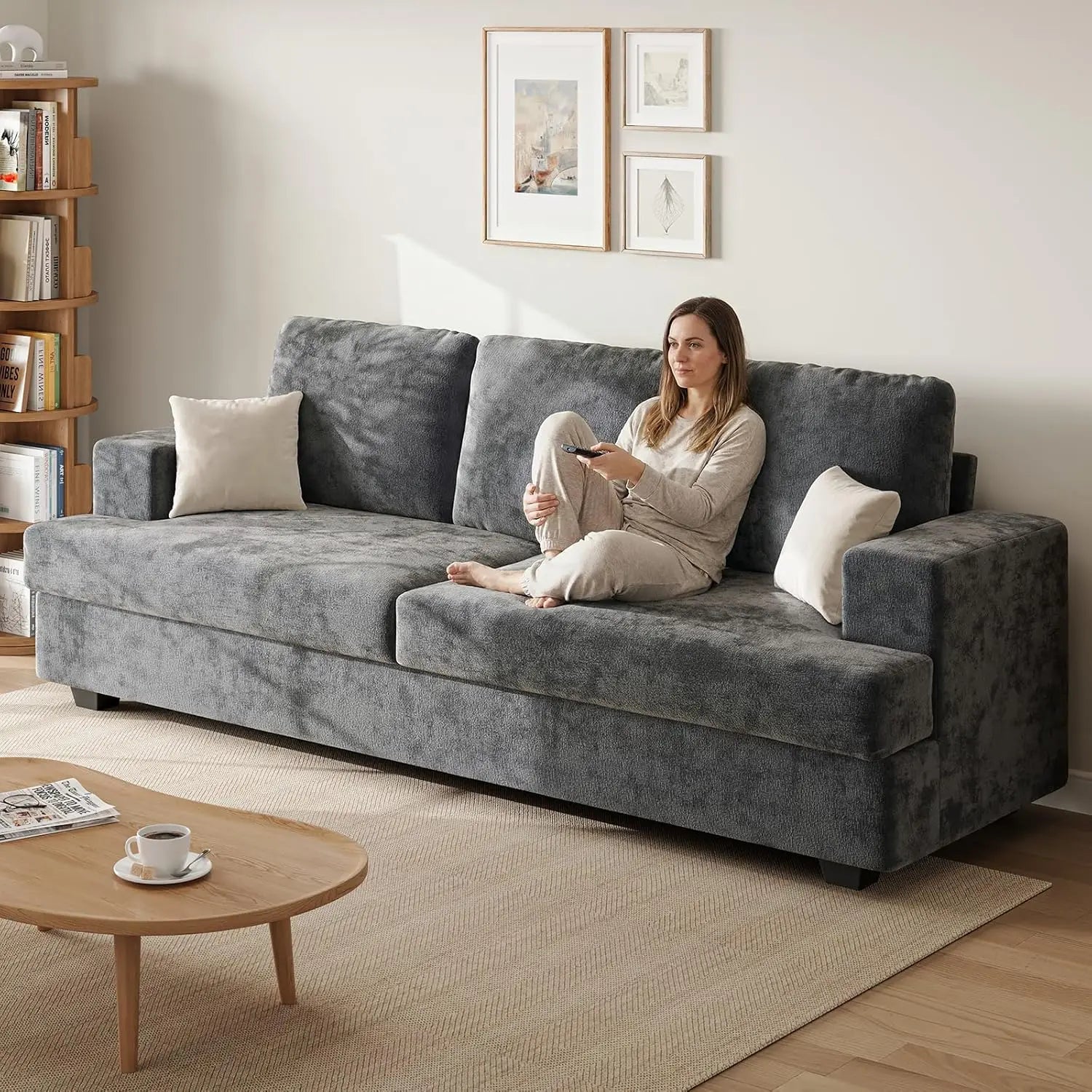 Deep Seat Living Room Sofa