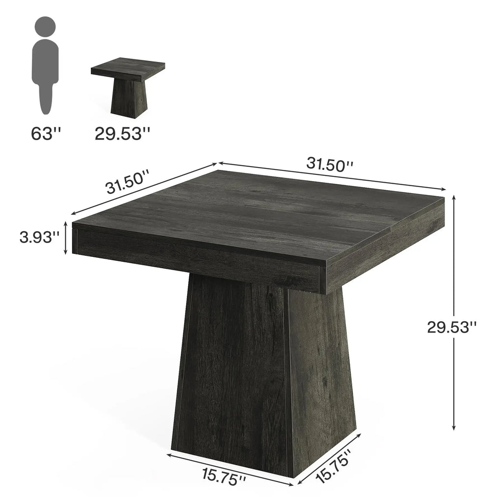 Square Farmhouse Dining Table